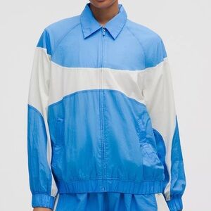 Lululemon Athletica Nylon Collared Retro Jacket